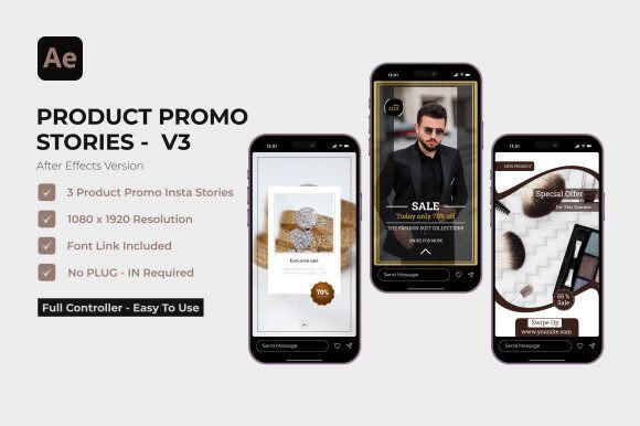 Captivate Your Audience with Dynamic Product Promo V3 for After Effects