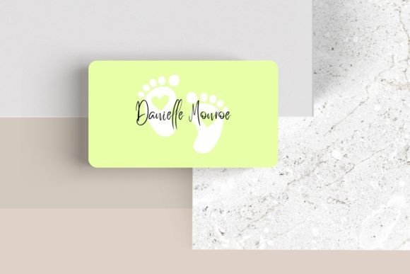 Editable Canva Business Card #12: A Modern Design for Professionals