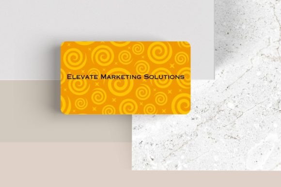 Editable Canva Business Card #17: Crafting a Modern Brand Impression