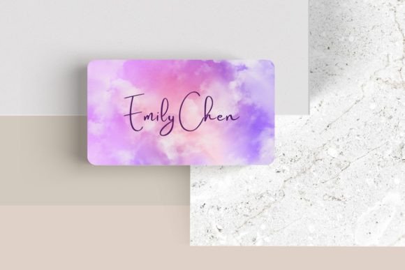 Editable Canva Business Card #19: Modern Design for Bold Branding