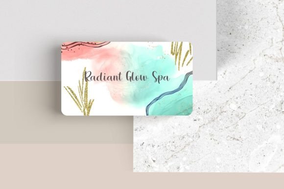 Editable Canva Business Card #58: Your Brand's First Impression