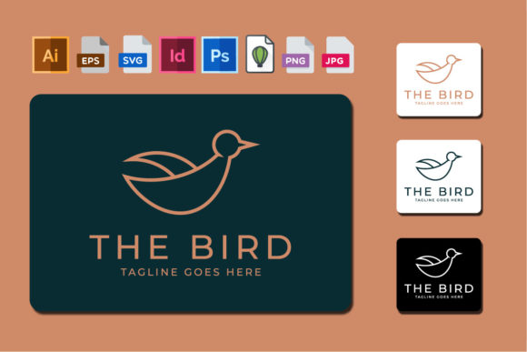 Effortless Branding with the Bird Minimalist Logo Template