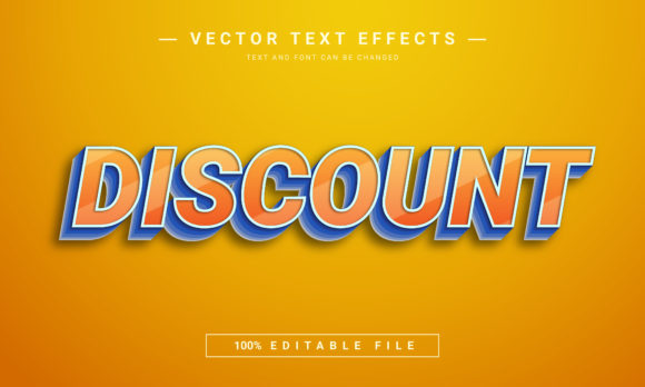 Instant Impact: The 3D Discount Text Effect That Saves You Hours