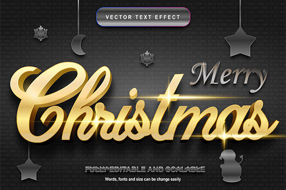 Make Your Holiday Designs Pop with Editable Christmas Text
