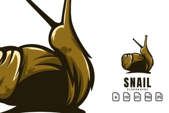 Snail Mascot Logo: A Versatile Template for Your Brand